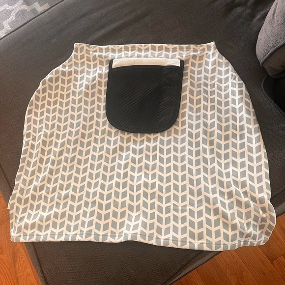Baby car seat cover/ doubles to nursing cover, new without tag - Picture 2 of 4